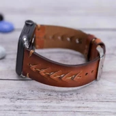 Apple Watch Uyumlu Deri Kordon 42-44-45mm RST2EF Boras - 2