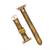Apple Watch Uyumlu Deri Kordon 38-40-41mm RT V24SEF - 3