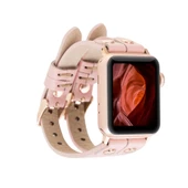 Apple Watch Uyumlu Deri Kordon Ely Double Tour NU2 - 1