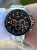 Ferro Çelik Kordon İç Fonksiyonları Aktif Chronograph 30 Mt Su Geçirmez Erkek Kol Saati EFM.1367.J2 thumbnail 3