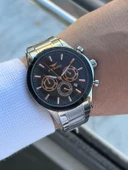 Ferro Çelik Kordon İç Fonksiyonları Aktif Chronograph 30 Mt Su Geçirmez Erkek Kol Saati EFM.1367.J2 thumbnail 2
