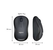 Logıtech M220 Sessiz Kompakt Kablosuz Mouse-Siyah 910-004878 - 4