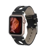 Apple Watch Uyumlu Deri Kordon 42-44-45mm 42BA2 RST1 - 1