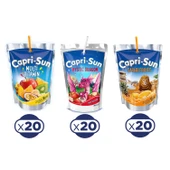 Capri - Sun 200 ml x 60 Adet / Karma 3 lü Koli - 2