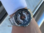 Ferro Çelik Kordon İyon Kaplama Kasa Tasarım Seri 30 Mt Su Geçirmez Erkek Kol Saati EFM.F11201.J2 thumbnail 3