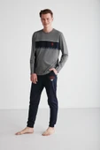 U.S. Polo Assn. 18725 Erkek Yuvarlak Yaka Pijama Takım - 1