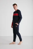 U.S. Polo Assn. 18725 Erkek Yuvarlak Yaka Pijama Takım - 8