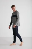 U.S. Polo Assn. 18725 Erkek Yuvarlak Yaka Pijama Takım - 2