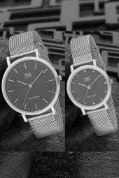 Q&Q Çift Saatleri Sevgili Saatleri Erkek-Bayan Kol Saati - 1