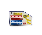 Oyuncak Araba Fırlatma Pisti 122 Cm Ve 2  Araba - 2