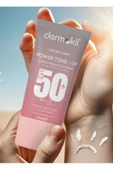 Dermokil  Power Tone-Up Güneş Koruyucu Yüz Kremi 50+Spf - 50 ML X 2 Adet - 1