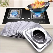 10 Adet Alüminyum Ocak Koruyucu Folyo thumbnail 1