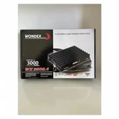 WONDEX WX-3500.4 3000 WAT 4 KANAL PROFESYONEL OTO AMFİ 4X70W RMS 2OHM - 2