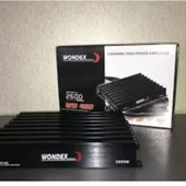 WONDEX WX-3500.4 3000 WAT 4 KANAL PROFESYONEL OTO AMFİ 4X70W RMS 2OHM - 3