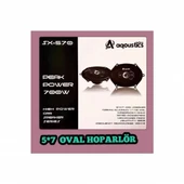 NETEX AQUSTİC AQOUSTİC SX-570 5X7 OVAL HOPARLÖR - 4