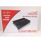 AUDIOMAX MX535 4 KANAL 3000 ARAÇ SES SİSTEM AMFİSİ - 4