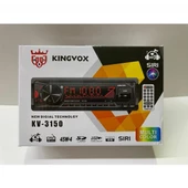 KİNGVOX KV-3150 BT USB SD AUX EQ RENK DEĞİŞTİREBİLEN OTO TEYP - 1