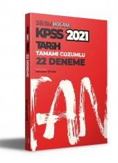 Benim Hocam Yayınları 2021 KPSS Tarih Tamamı Çözümlü 22 Deneme - 1