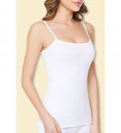 Poky Kadın Elastan İp Askılı 6lı Atlet - 1