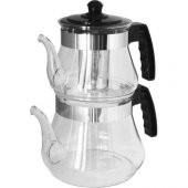 Paçi Isıya Dayanıklı Cam Çaydanlık Takımı Cam-400630 - 1