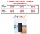 İPhone 7 Orjinal Arbaks Quattro GÜÇLENDİRİLMİŞ Batarya 2400 mAh - 2