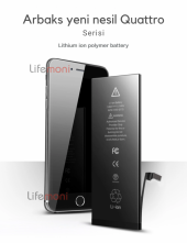 İPhone 7 Orjinal Arbaks Quattro GÜÇLENDİRİLMİŞ Batarya 2400 mAh - 6