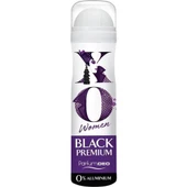 XO Deodorant 150ML Women-Kadın Black Premium (4 Lü Set) - 2