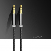 Oto Araç Oto Aux Örgü Kablo 3,5mm Ses Aktarım Audio Teyp Kablo - 5