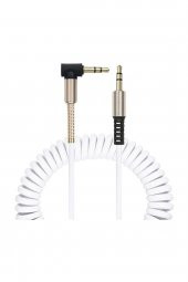 Altın Uçlu Araç içi Stereo Aux Kablo 1Mt 3.5mm Kaliteli Kablo - 3