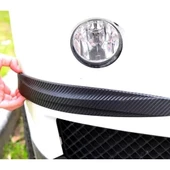 Araba Tampon Koruyucu Karbon Desenli Siyah Beyaz thumbnail 1
