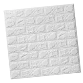 3D Tuğla Desenli Kendinden Yapışkanlı Duvar Paneli 58x38 cm thumbnail 3