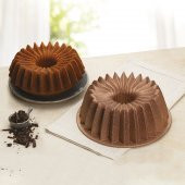 Nehir Leylak Alüminyum Döküm 26 Cm Kek Kalıbı - 1