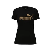 Puma 84830301 Ess+ Metallic Logo Tee Kadın Spor Tişört - 4