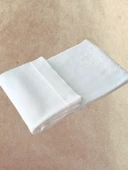 6 lı Beyaz Triko %100 Organic Pamuk Yenidoğan Hastane Çıkışı (0-3 Ay) - 2
