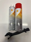 Shell Zincir Yağlama Spreyi + Zincir Temizleme Spreyi + Fırça - 1