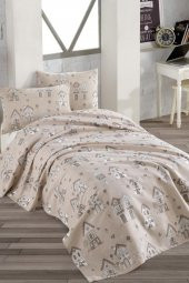 Taşan Tekstil Tek Kişilik Nevresim Seti-alesbej - 1