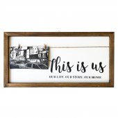 This Is Us Dekoratif Ahşap Tablo 50x25 - 1