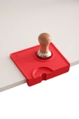 Tampıngmat Tamper Matı Kare M01 kırmızı - 1