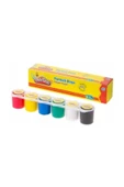 Play Doh Parmak Boyası 6 Renk X 25 Ml Paletli Kap - 1