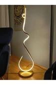 Gold / Home / 120 cm / Lambader / Alüminyum Gövde / 3 Renk Işık / 3 Yıl Garanti - 1