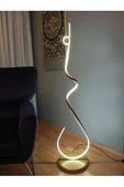 Gold / Home / 120 cm / Lambader / Alüminyum Gövde / 3 Renk Işık / 3 Yıl Garanti - 6