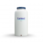 200 Litre Polietilen Dikey Su Deposu - Beyaz - 1