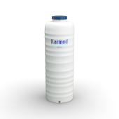 500 Litre Polietilen Dikey Su Deposu - Beyaz (Boru Model) - 2