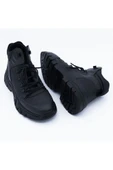 +8 cm Boy Uzatan Gizli Topuklu Bağcık Detaylı Outdoor Görünümlü Erkek Bot - 9