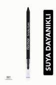 Buğulu Makyaj Göz Kalemi Karbon Siyah-smoky Eyes Waterproof Eyeliner-001 Carbon Black-8690604138128 - 1