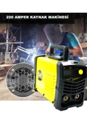Germany Style Alman MMA-200 Amper Profesyonel Dijital Göstergeli Çift Kart İnverter Kaynak Makinesi - 2