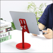 MÜHLEN GL083 - Kırmızı Katlanabilir, Taşınabilir ve Evrensel Telefon/Tablet Standı - 9
