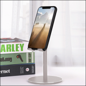 MÜHLEN GL083 - Gümüş Katlanabilir, Taşınabilir ve Evrensel Telefon/Tablet Standı - 8