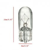12V 5W T10 Dipsiz Ampul 12V 5W (2 Adet) - 4
