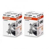 FAR AMPULU OSRAM H7  ( 2 ADET ) 12V  55W     64210CLC - 3